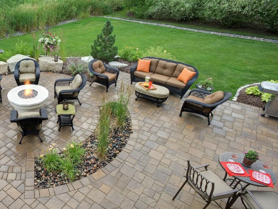Creating Space With Pavers