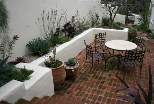 Stacked Bond Brick Paving