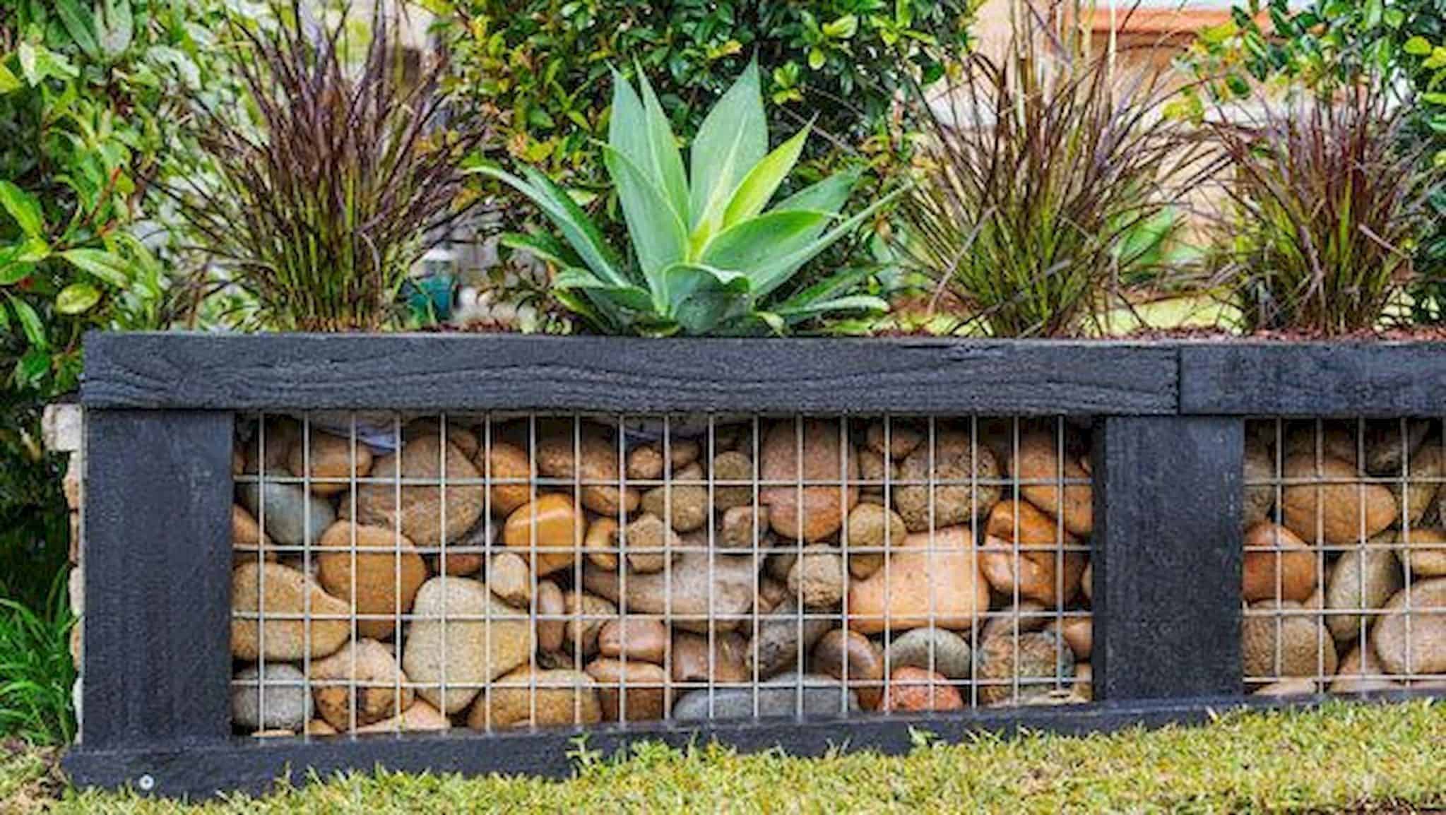 Gabion Baskets In Ferntree Gully, Victoria. Manna Gum Building And Garden Supplies